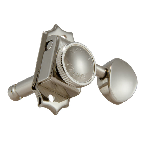 Grover | GRO533 | Roto-grip locking deluxe vintage series electric guitar machine heads. Grover | GRO533 | Roto-grip locking deluxe vintage series electric guitar machine heads.